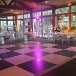 Black-white-dance-floor-rental-on-patio