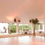 outdoor portable white dance floor